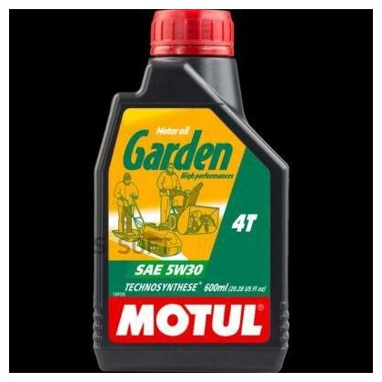 Масло моторное Motul Garden 4T SAE 5W30 0,6л - фотография № 6