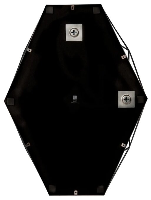 Зеркало Umbra Prisma 43х56.8 черный, 43х56.8 см - фотография № 6