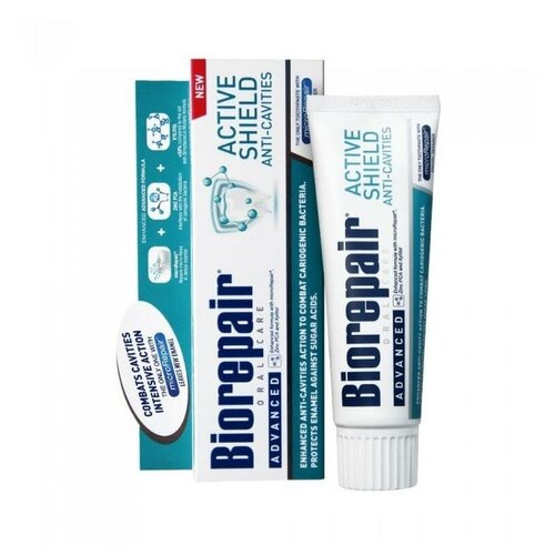 Купить Biorepair Pro Scudo Attivo профессиональная зубная паста для профилактики кариеса, 75 мл, Зубная паста