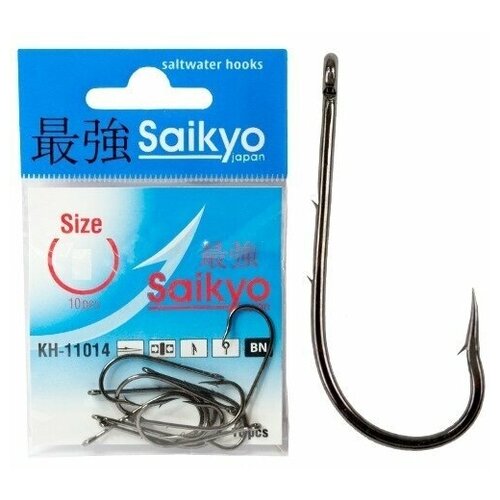 Saikyo, Крючки KH-11014 Bait Holder, №2, 10шт. крючки balzer camtec speci artificial bait 2 10шт