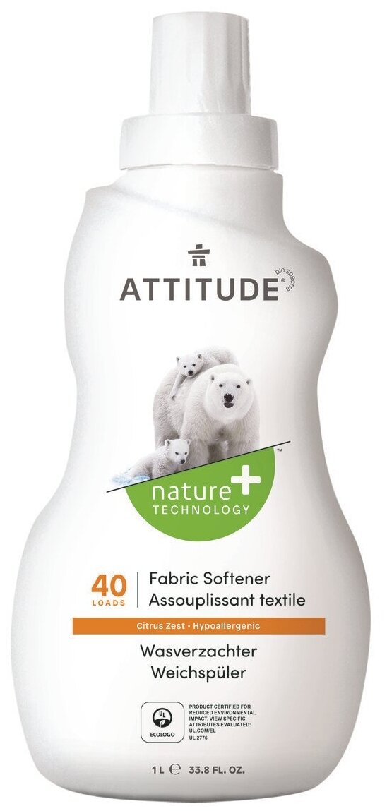 Смягчитель для стирки Attitude Wildflower 1л - фото №1