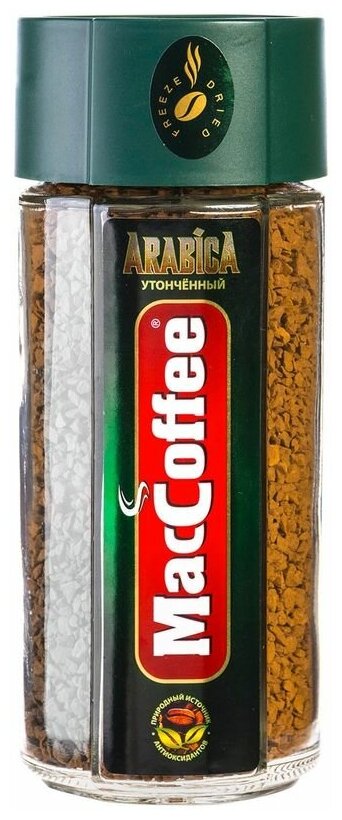 Кофе MacCoffee Arabica Solo растворимый сублимированный, 100г