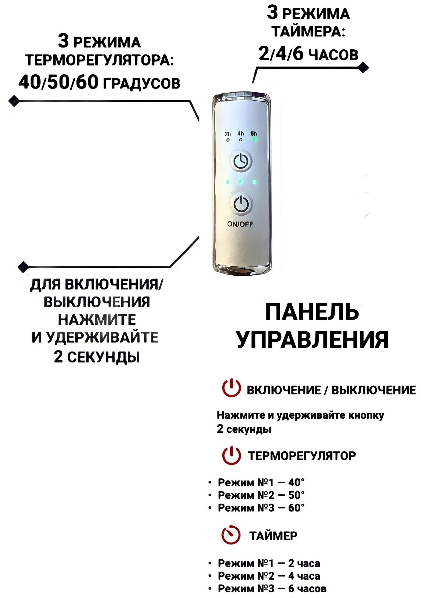 белый ПЭК сп 1 П 60 на 40 с полкой, таймер, скрытое универсальное подключение - фотография № 3