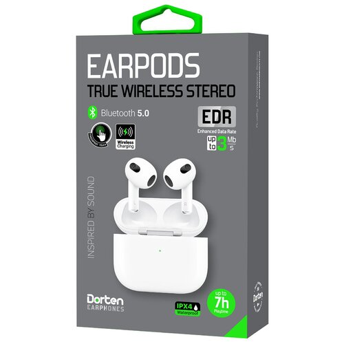 Беспроводные наушники Dorten EarPods White 205000₽