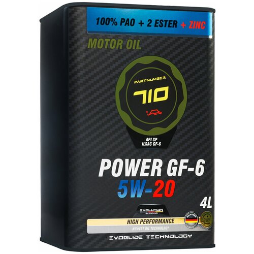 Масло моторное PARTNUMBER 710 Power GF-6 5W-20 4 литра