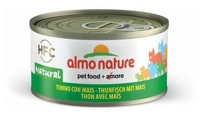 ALMO NATURE LEGEND кон. для кошек с Тунцом и Сладкой кукурузой 70г