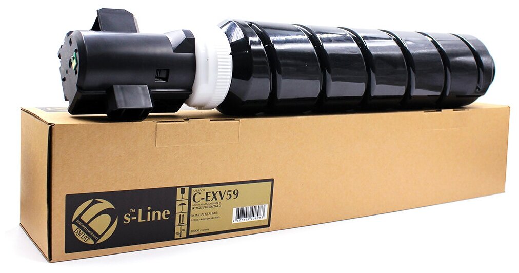 Тонер-картридж булат s-Line C-EXV59 для Canon iR 2625i (Чёрный, 30000 стр.)