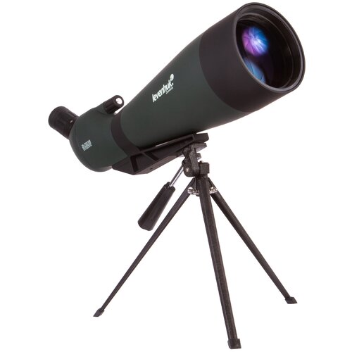 Зрительная труба LEVENHUK Blaze BASE 100 зеленый/черный зрительная труба svbony sv41 telescope 25 75x70