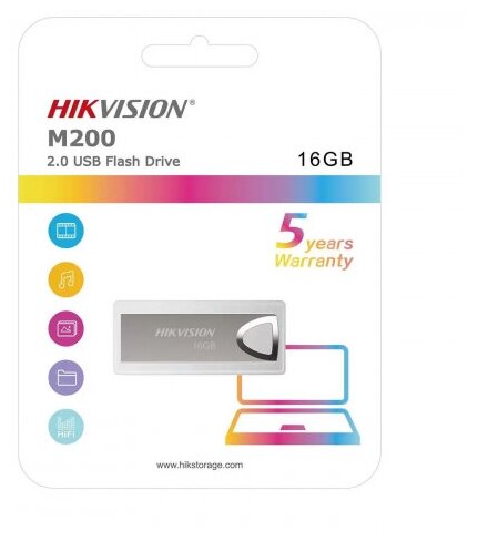 USB флешка Hikvision 16Gb M200 USB 2.0