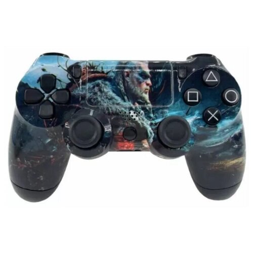 Беспроводной ДжойстикГеймпадКонтроллер для консолиприставки PS4Дуалшок 4Блютуз Assassins Creed Вальгалла 150000₽
