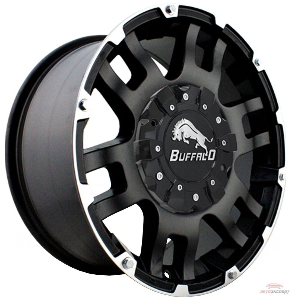 Диски Buffalo BW-004 9,0x20 6x139,7 D106.3 ET18 цвет Gloss Black Machined Face