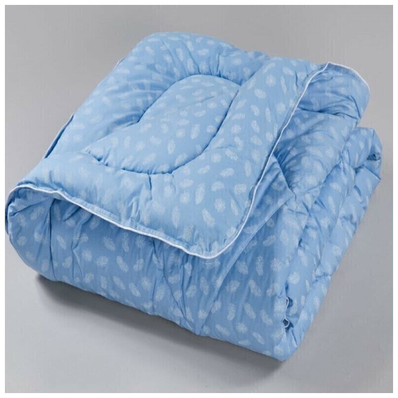 Одеяло AlViTek Дольче, теплое, 172 х 205 см, голубой - фотография № 3