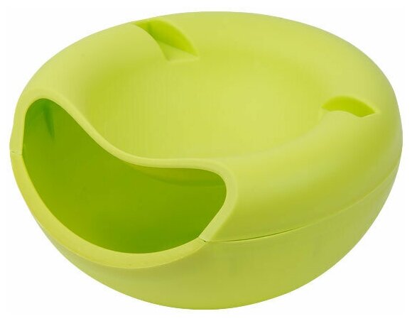 Конфетница пластиковая PERFECTO LINEA Crunch зеленый (30-354500)
