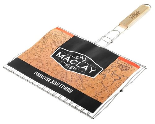 Решетка Maclay 4873518 для рыбы, 33,8×25 см