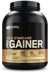 Гейнеры для спорсменов Optimum Nutrition PRO Gainer 5,09 lb Vanilla Custard