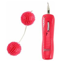 Шарики Baile Vibrator balls розовые