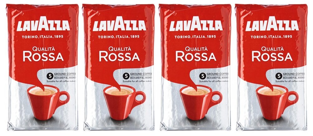 Кофе LAVAZZA Rossa молотый (в/у) 250 г, 4шт. - фотография № 17