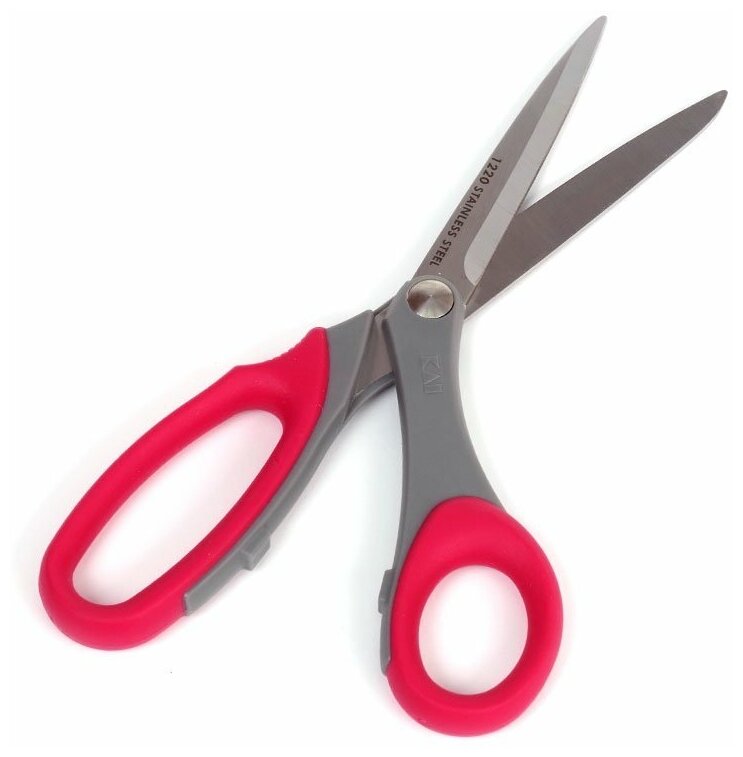 610523 Hobby Ножницы для шитья, пластм. ручки с мягкими кольцами, 21 см, Prym - фото №4