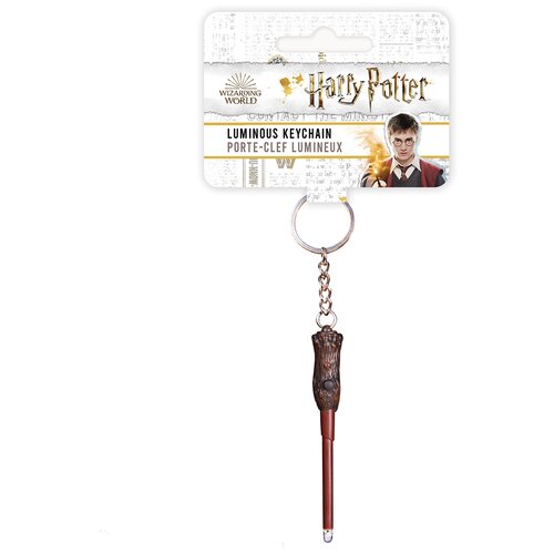 Брелок Cinereplicas, коричневый игрушка wow stuff harry potter волшебная палочка гарри поттера рисует светом 34 см