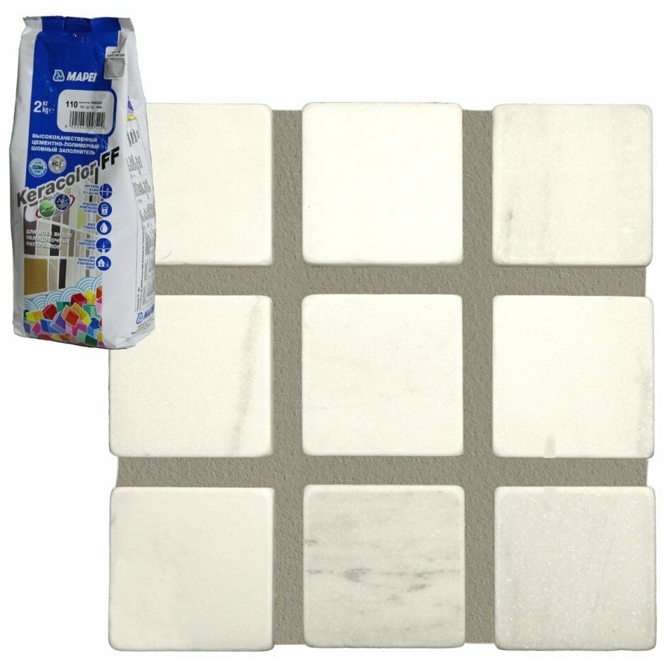 Затирка Mapei Keracolor FF №110 Манхэттен 2 кг