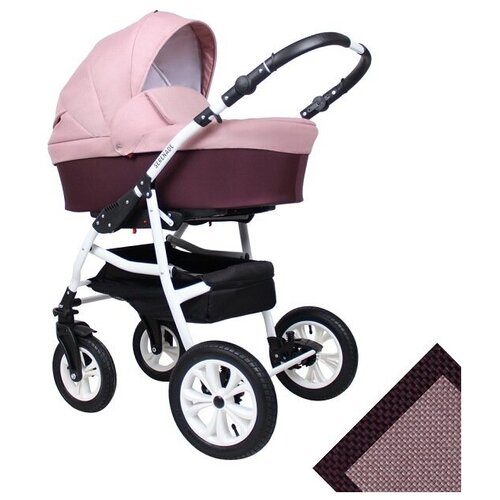 Универсальная коляска Smile Line Serenade 20 F 3 в 1, Se24 розовый