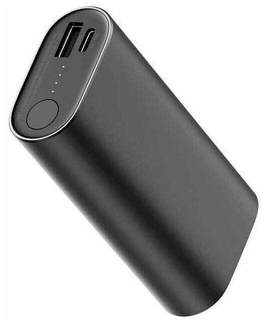 Внешний аккумулятор XIAOMI Power Bank (Mi) ZMI 10000mAh Type-C MINI (High-End версия) 3A, 30W, QC 3.0, PD 3.0 (QB818), черный