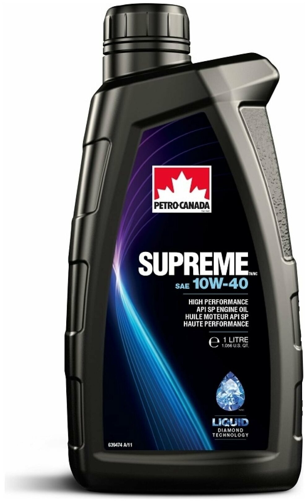 Масло моторное PETRO-CANADA SUPREME 10W-40 SN/SM п/синт. 1л