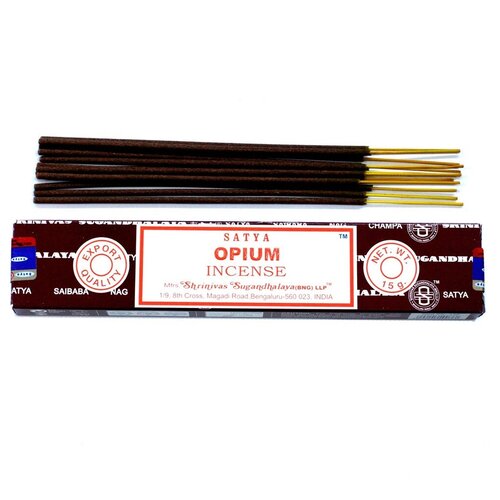 Благовония опиум Cатья серия incense / Opium Satya