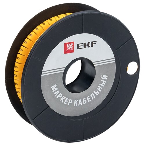 EKF Маркер кабельный 1,5 мм², 8 (ЕС-0) PROxima plc-KM-1.5-8