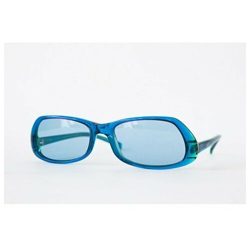 Солнцезащитные очки Retro, фигурные, для женщин, голубой