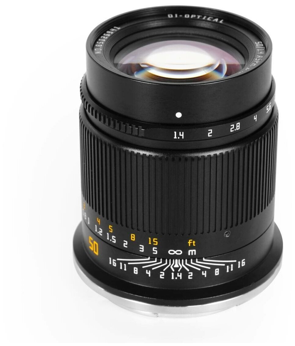 Объектив TTartisan 50 мм F1.4 для Nikon Z