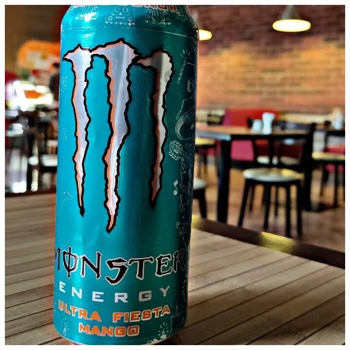 Энергетический напиток Monster Energy Ultra Fiesta Mango со вкусом ароматного манго (Европа), 500 мл (12 шт) - фотография № 3