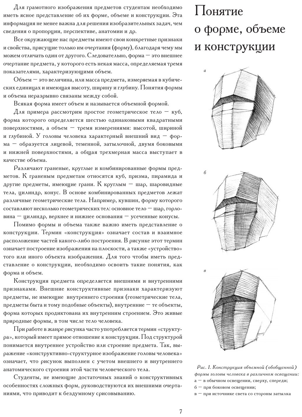 Голова человека. Основы учебного академического рисунка - фото №17