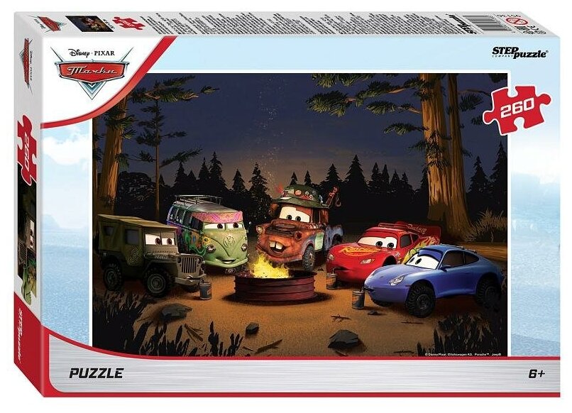 Пазл для детей Step puzzle 260 деталей: Тачки - 4 (Disney)
