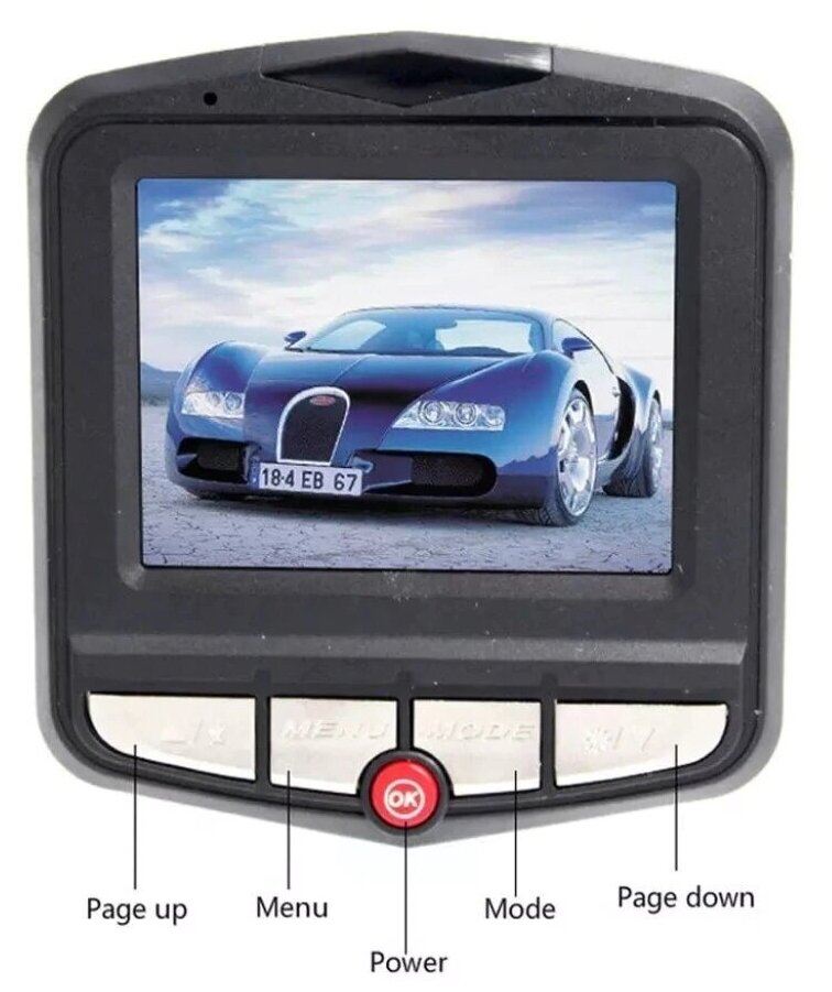 Видеорегистратор Vehicle Blackbox Full HD Car DVR