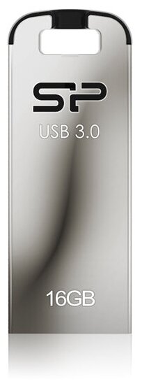 Флешка USB Silicon Power Jewel J10 16ГБ, USB3.0, серебристый [sp016gbuf3j10v1k]