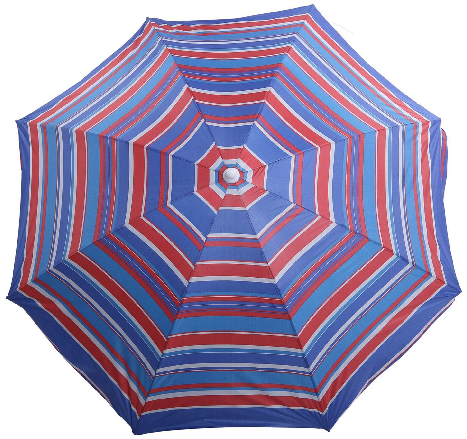 Зонт пляжный Maclay «Модерн», с серебряным покрытием, диаметр 160 cм, высота 170 см, цвет микс - фотография № 12