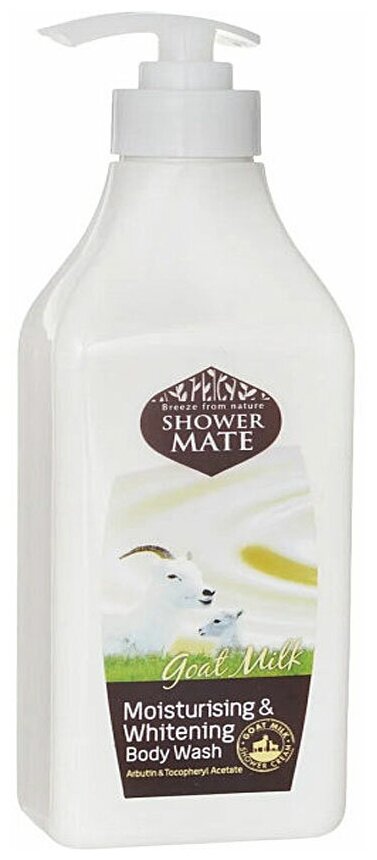 Showermate Гель для душа Увлажняющий с козьим молоком, 550 г