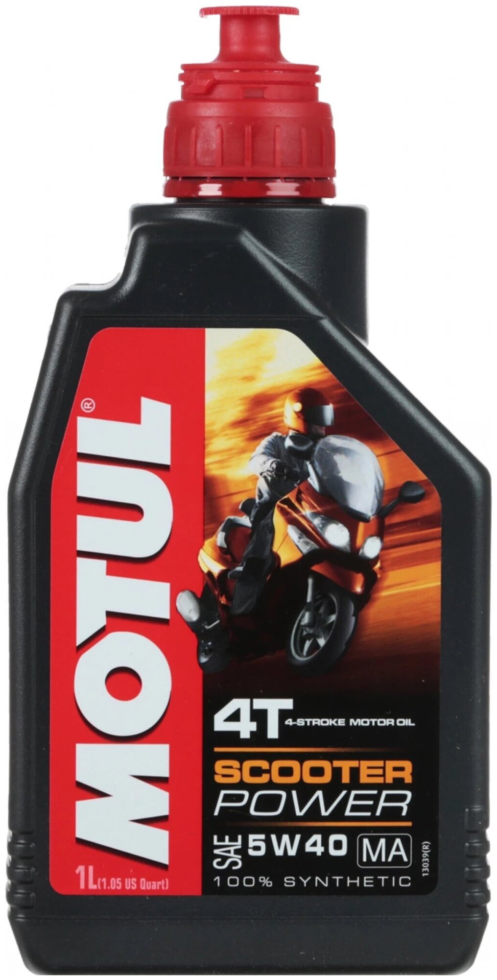 Motul Scooter Power 4T MA 5W40 SN/MA (1л)