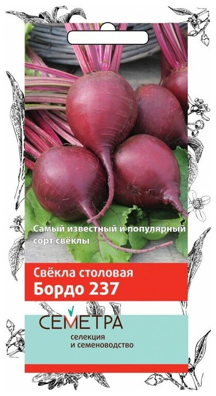 Свёкла "Поиск" Бордо-237 3г