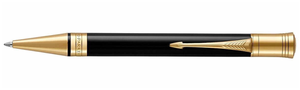 Ручка шариковая Parker Duofold K74 (CW1931386) Black GT M черн. черн. подар.кор. - фотография № 10