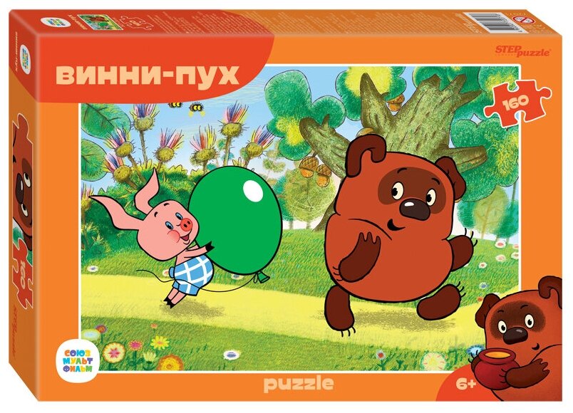 Пазл для детей Step puzzle 160 деталей: Винни Пух (new)