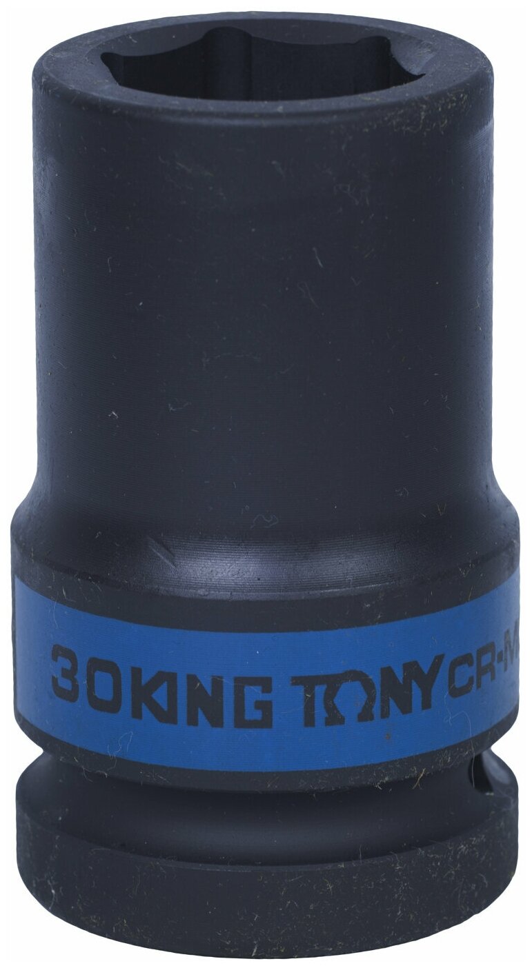 Головка торцевая ударная глубокая шестигранная 1", 30 мм KING TONY 843530M