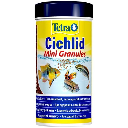 Корм для цихлид Tetra CICHLID MINI GRANULES /мелкие гранулы/ 250 мл.