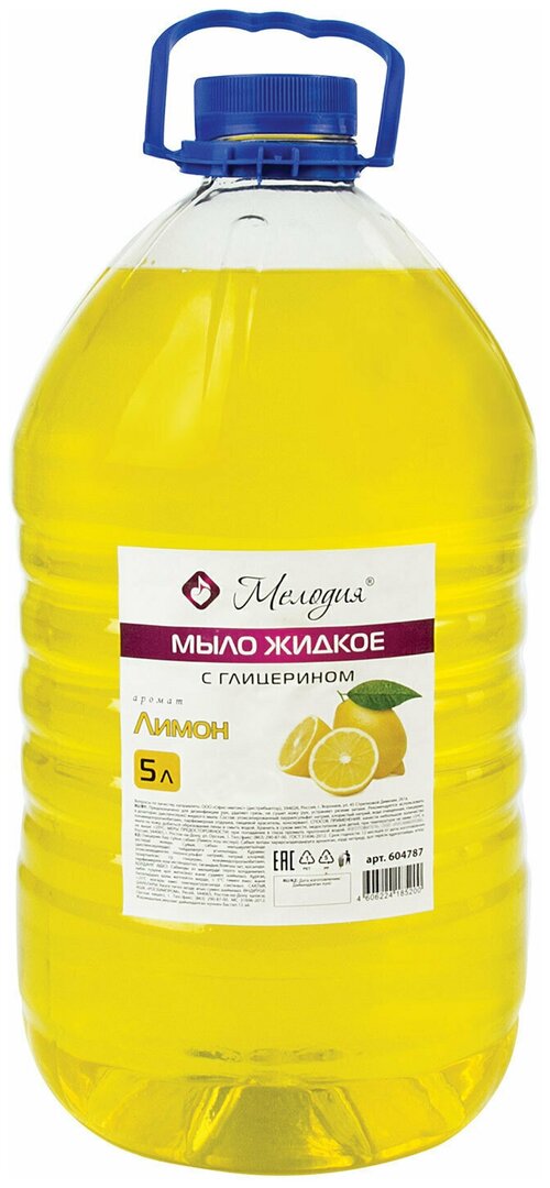 Мыло жидкое 5 л, мелодия 