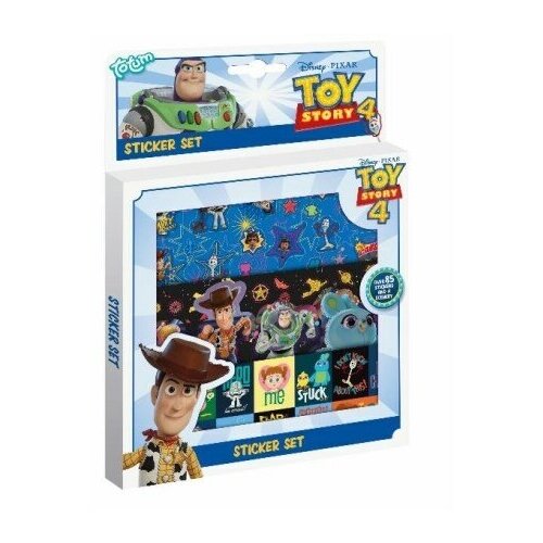 Набор для творчества TOTUM STICKER SET Toy Story 4 460003 пазл из мультфильма история игрушек 300 500 1000 шт