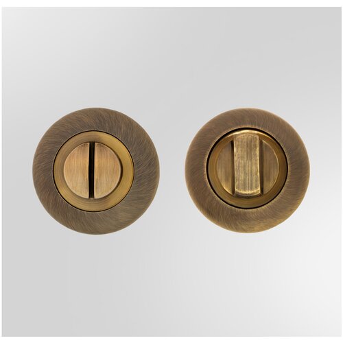 Завертка дверная VETTORE BK 0705 AB для межкомнатных дверей в цвете бронза