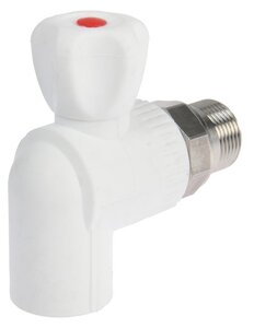 <b>Кран</b> шаровый <b>угловой</b> ZEIN 7551338 <span>мм: 25 Гарантийный срок, полипропилен размеры товара: 3.4/8.5/8.5</span>