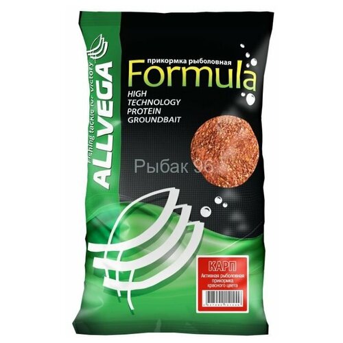 Прикормка Allvega Formula Red Carp красный карп 900г