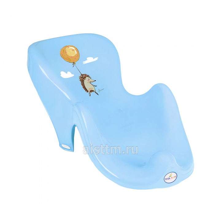 Горка для ванны Tega Лесная сказка, цвет: голубой - фото №7